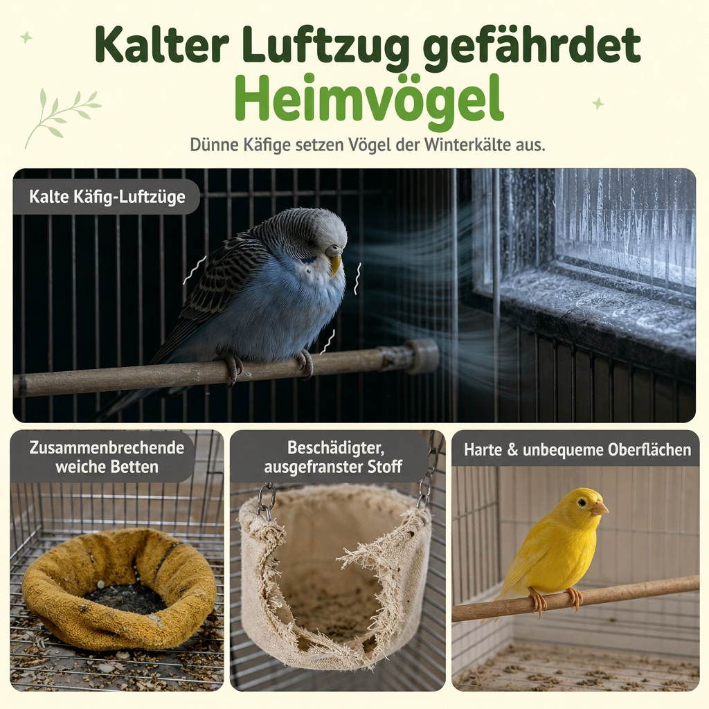 🎄Kaufe 1, erhalte 1 GRATIS!🕊️Vogelnest Baumwollhängematte, warmer Schlafplatz & Schaukel für Papageien und Sittiche