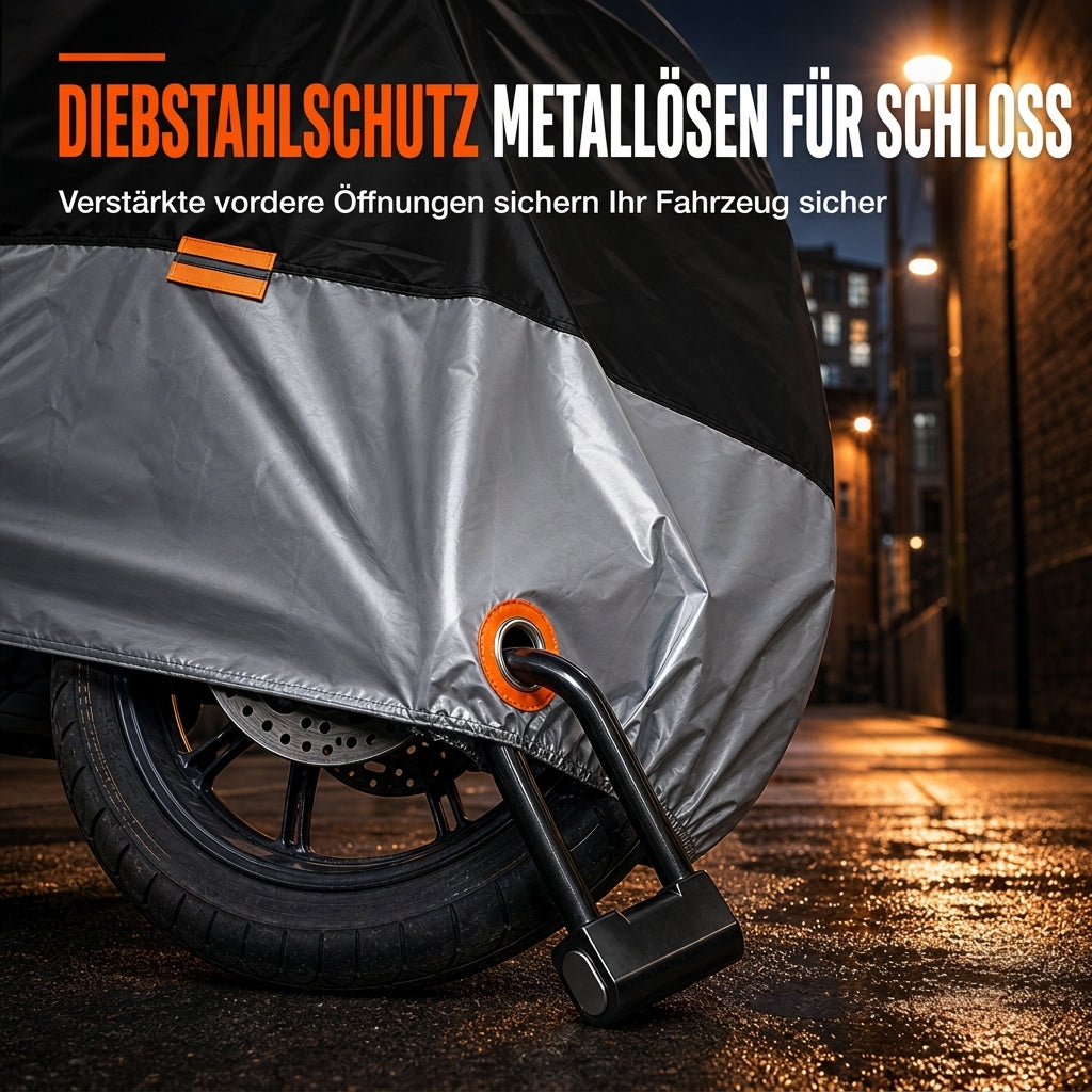 🏍️ 50 % Rabatt ! Wasserdichte Motorradabdeckung – Sicherer Schutz vor Wind & Wetter! 🛡️ Schlossösen gegen Diebstahl, sturmfest & reflektierend ⚡