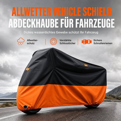 🏍️ 50 % Rabatt ! Wasserdichte Motorradabdeckung – Sicherer Schutz vor Wind & Wetter! 🛡️ Schlossösen gegen Diebstahl, sturmfest & reflektierend ⚡