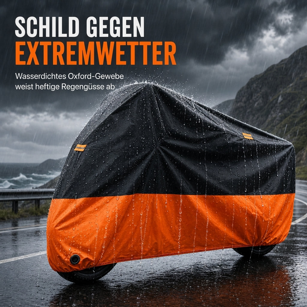 🏍️ 50 % Rabatt ! Wasserdichte Motorradabdeckung – Sicherer Schutz vor Wind & Wetter! 🛡️ Schlossösen gegen Diebstahl, sturmfest & reflektierend ⚡