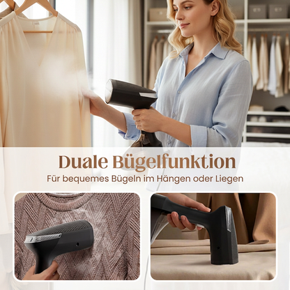 📢📢50% RABATT !!⏰Leistungsstarker Handdampfglätter für Kleidung