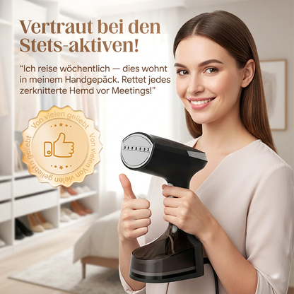 📢📢50% RABATT !!⏰Leistungsstarker Handdampfglätter für Kleidung