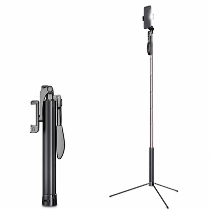 🤳 50 % Rabatt ! Selfie-Stick Stativ mit Gimbal – Kein Wackeln, kinoreife Videos! 🎬 Bis 1,6 m ausziehbar, Anti-Shake-Griff, Bluetooth-Fernauslöser