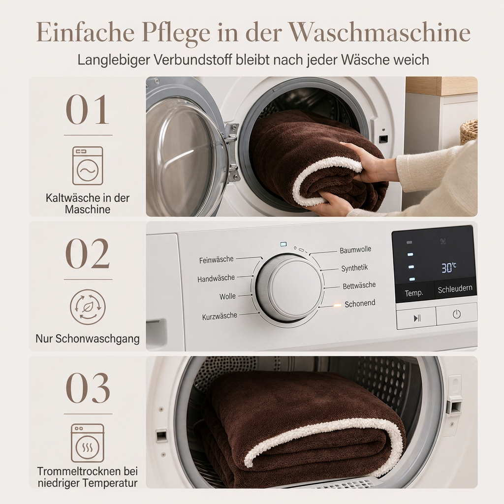 Zweilagige, verdickte Überwurfdecke aus Flanell und Sherpa-Fleece – warme Klimaanlage-Decke