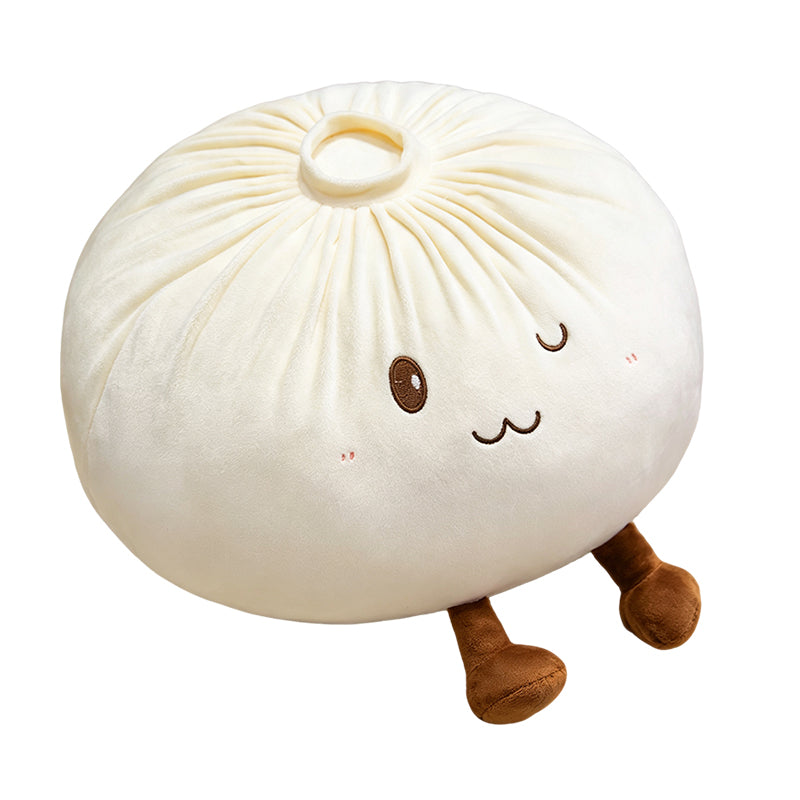 🥟 50 % RABATT 🧸 Süßes Bao-Brötchen Plüschkissen, weich und kuschelig, süße Dekoration fürs Zimmer 🥰