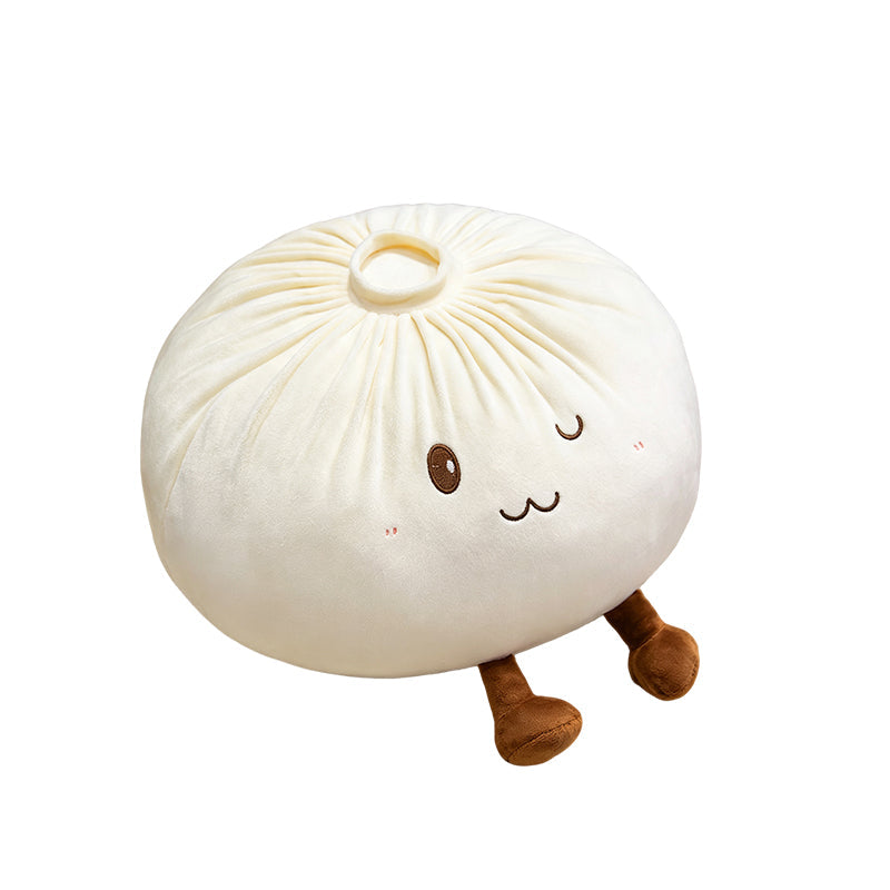 🥟 50 % RABATT 🧸 Süßes Bao-Brötchen Plüschkissen, weich und kuschelig, süße Dekoration fürs Zimmer 🥰