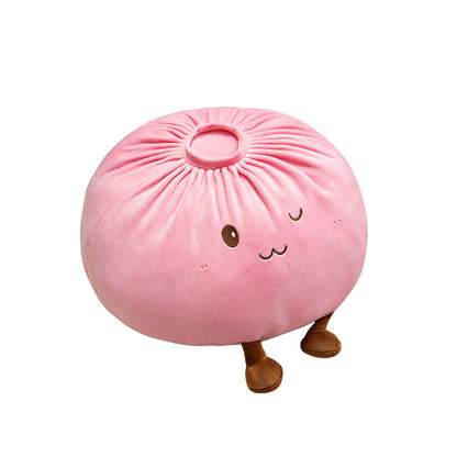 🥟 50 % RABATT 🧸 Süßes Bao-Brötchen Plüschkissen, weich und kuschelig, süße Dekoration fürs Zimmer 🥰