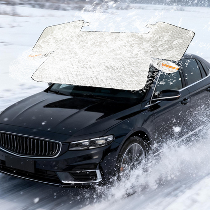 🚗 50% RABATT! ❄️ Magnetische Windschutzscheibenabdeckung – Ganzjährig, wasserdicht & UV-Schutz ✨