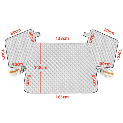 🚗 50% RABATT! ❄️ Magnetische Windschutzscheibenabdeckung – Ganzjährig, wasserdicht & UV-Schutz ✨