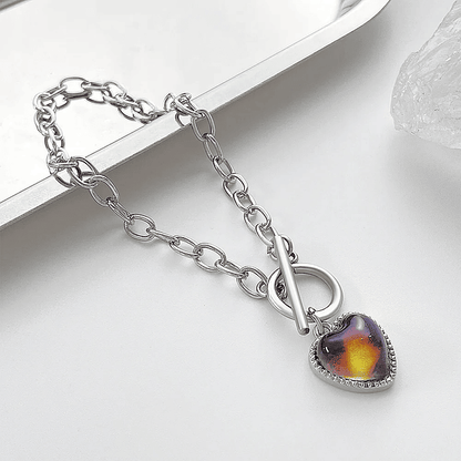 🔮Kaufe 1, erhalte 1 GRATIS! 🎁Stimmungsarmband mit Farbwechsel, für gute Laune & als Geschenk