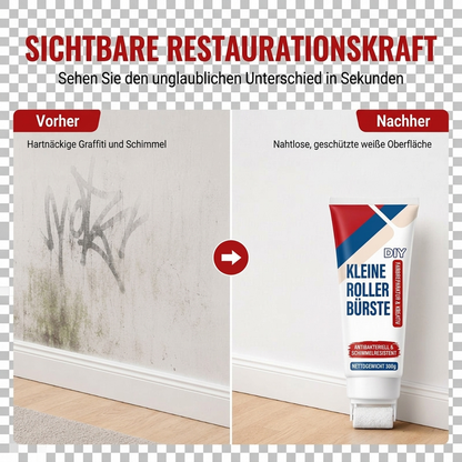 🧱✨ Wasserdichte Wandreparaturspachtelmasse mit integriertem Roller – 300 g DIY-Reparaturcreme für Risse, Flecken und abgeplatzte Stellen 🖌️🏠