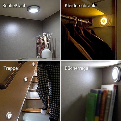💡Kaufe 1, erhalte 1 GRATIS!🔥| LED-Bewegungsmelder-Leuchte | Einfache Installation, 3 Modi 🔆