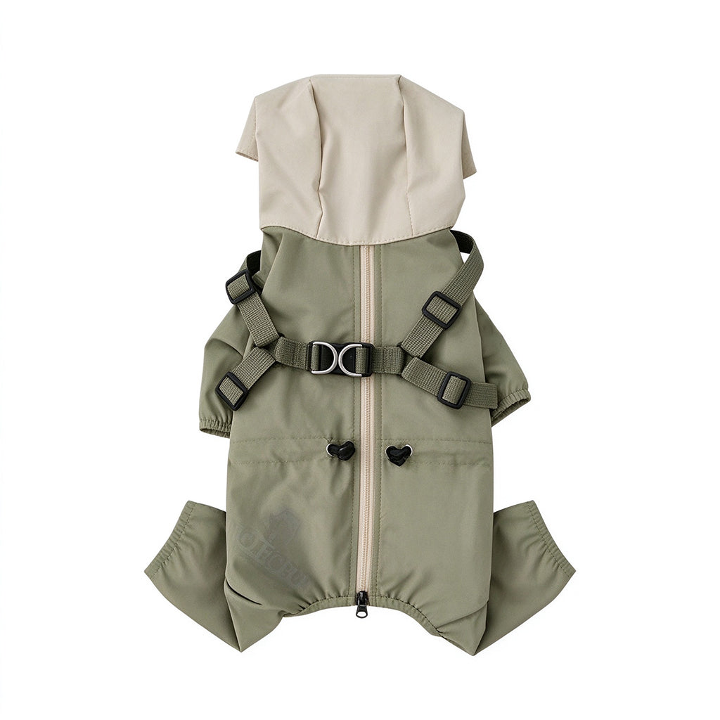🐶 50% RABATT! 🧥 Wattierter Hundemantel – Wasserdicht & winddicht für Herbst/Winter ✨