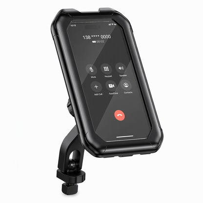 🏍️ 50 % Rabatt! Wasserdichte Handyhalterung für Motorrad & Fahrrad – 360° drehbar mit Touchscreen-Funktion