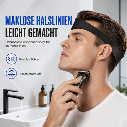 ✂️ Kaufe 1, erhalte 1 GRATIS! Haarschneideschablone für Fade & Nacken – Perfekter Schnitt, ganz ohne Friseur! 💈 Rutschfestes Silikon, präzise Linien, sekundenschnell abwaschbar