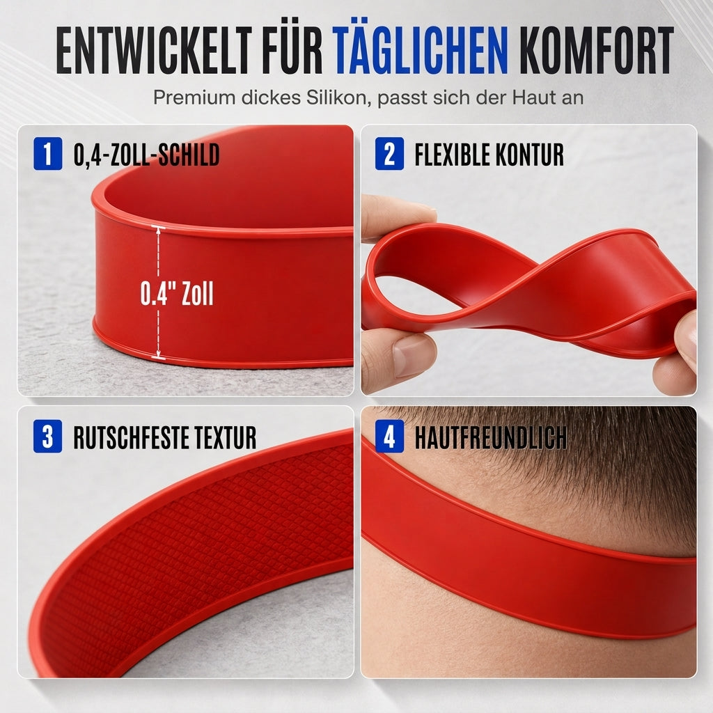 ✂️ Kaufe 1, erhalte 1 GRATIS! Haarschneideschablone für Fade & Nacken – Perfekter Schnitt, ganz ohne Friseur! 💈 Rutschfestes Silikon, präzise Linien, sekundenschnell abwaschbar