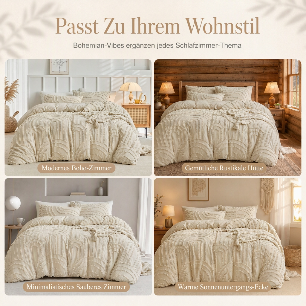 🌸 50 % Rabatt ! Gestepptes Blüten-Bettwäsche-Set – Wolkenweich schlafen, purer Komfort! ☁️ Samtig weich, atmungsaktiv & fusselfrei, verdeckter Reißverschluss