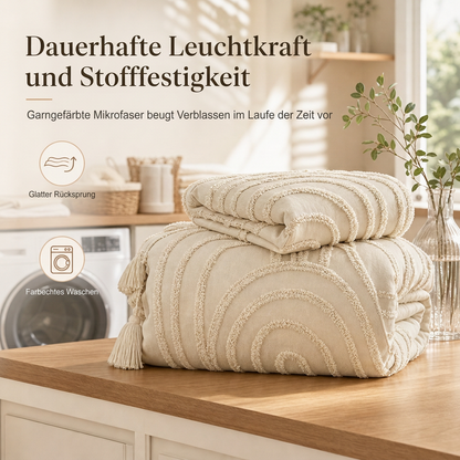🌸 50 % Rabatt ! Gestepptes Blüten-Bettwäsche-Set – Wolkenweich schlafen, purer Komfort! ☁️ Samtig weich, atmungsaktiv & fusselfrei, verdeckter Reißverschluss
