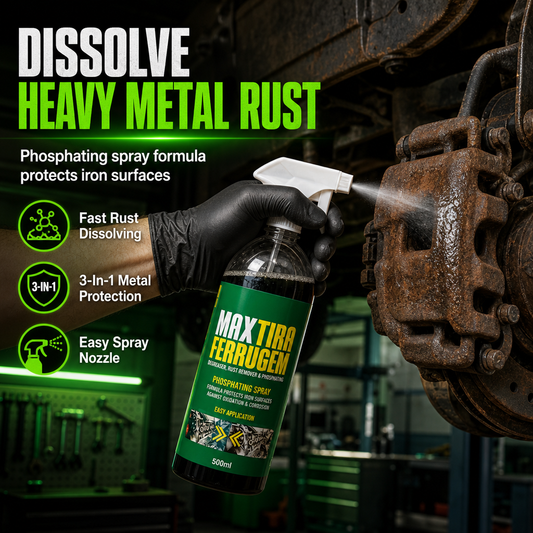 💧 50 % Rabatt ! 3-in-1 Rostentferner & Rostschutz Spray – Rost gelöst, Metall wie neu! 🛡️ Löst hartnäckigen Rost, stoppt Korrosion, bildet Schutzfilm