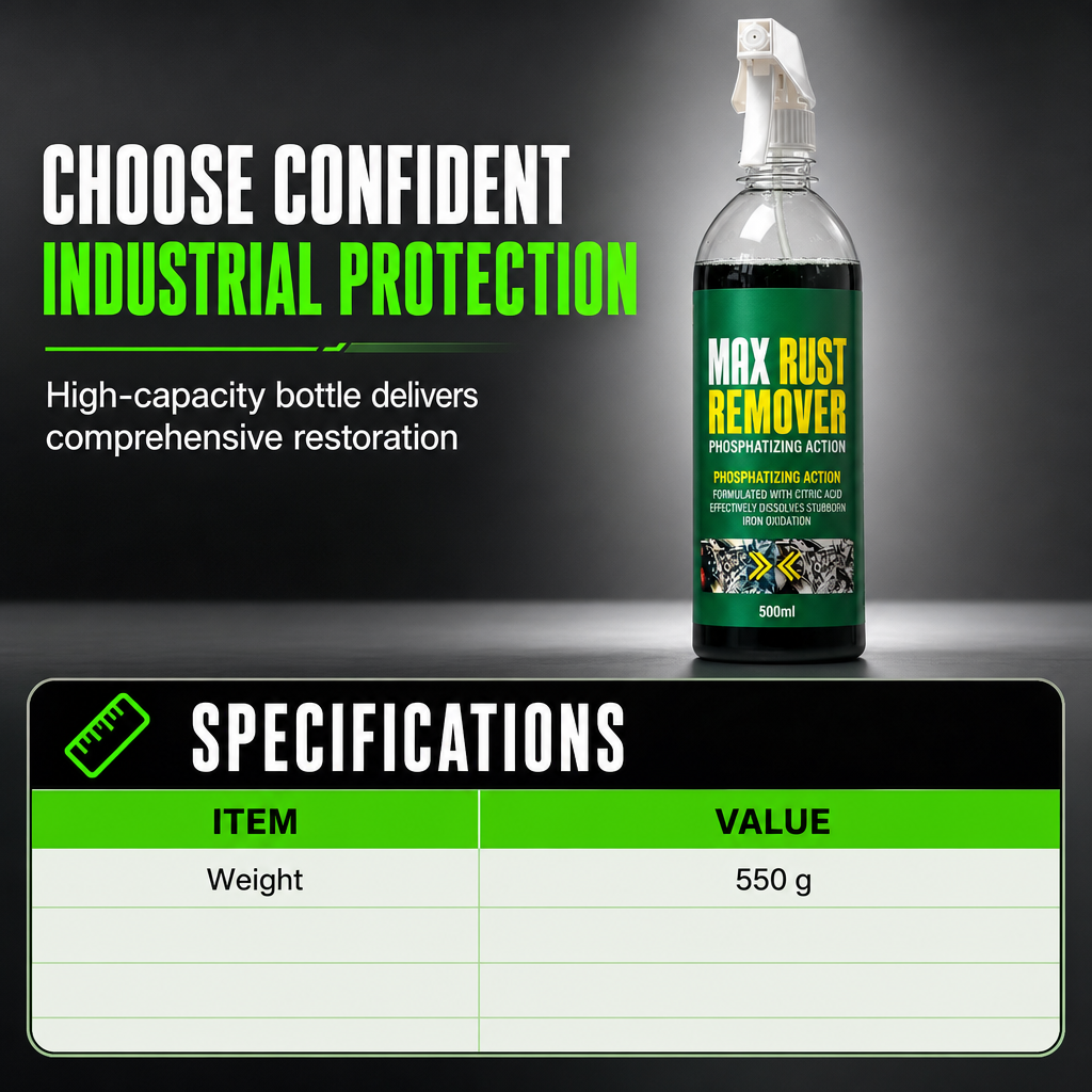 💧 50 % Rabatt ! 3-in-1 Rostentferner & Rostschutz Spray – Rost gelöst, Metall wie neu! 🛡️ Löst hartnäckigen Rost, stoppt Korrosion, bildet Schutzfilm