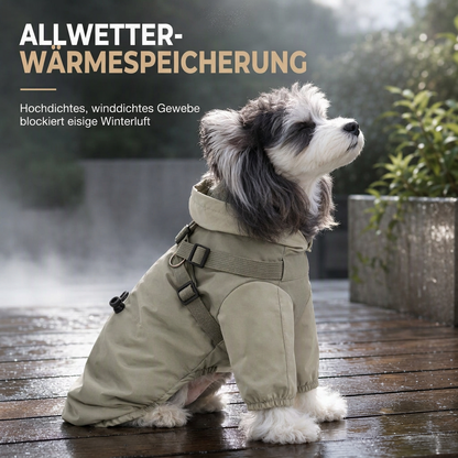 🐶 50% RABATT! 🧥 Wattierter Hundemantel – Wasserdicht & winddicht für Herbst/Winter ✨