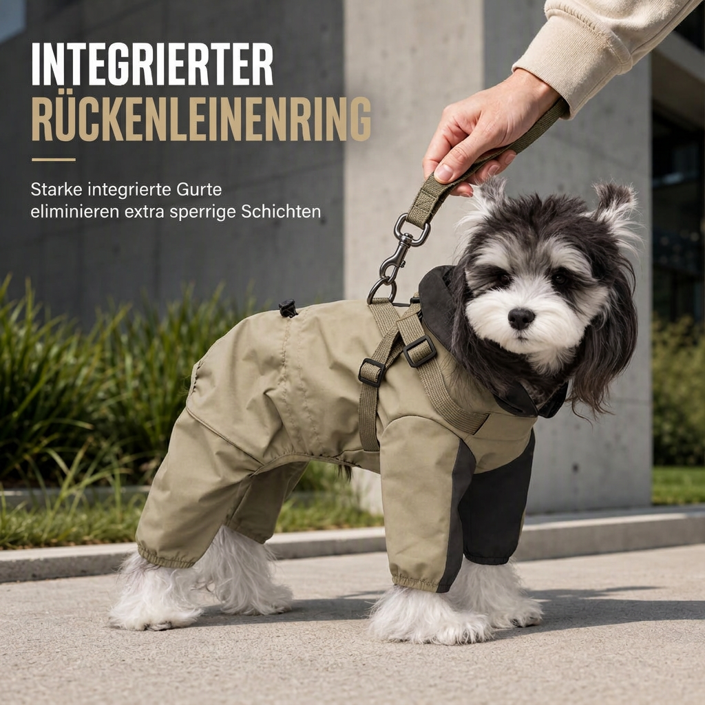 🐶 50% RABATT! 🧥 Wattierter Hundemantel – Wasserdicht & winddicht für Herbst/Winter ✨