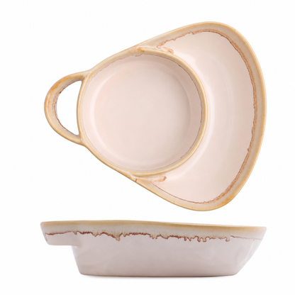 🍽️ 50% RABATT! ✨ Retro Keramik-Auflaufform – Mit einzelnem Griff ✨