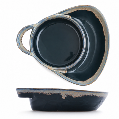 🍽️ 50% RABATT! ✨ Retro Keramik-Auflaufform – Mit einzelnem Griff ✨