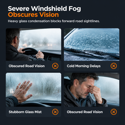 🚗 50 % Rabatt ! Auto-Heizlüfter & Scheiben-Defroster – Schluss mit Beschlag! ❄️ Gezielte Wärme, 360° drehbarer Fuß, 12V/24V 💨