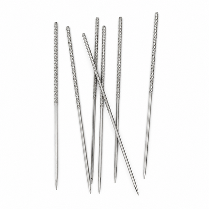 🔥 Kaufe 2, erhalte 1 GRATIS!Reparieren Sie beschädigte Strickwaren im Handumdrehen! 25-teiliges Set gerändelter Reparaturnadeln