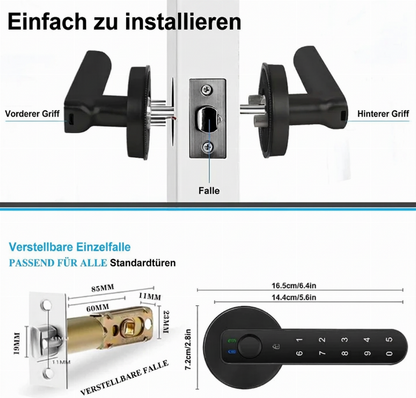📢📢 50 % RABATT!! ⏰Intelligentes Türschloss mit Fingerabdruck