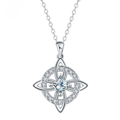 🔥 50 % Rabatt! Unisex-Halskette mit Hexenknoten-Anhänger – Symbol für Glück & Verbundenheit ✨📿 Langlebiges Kupfer, vielseitiger Stil für jeden Look, 12 Monatsdesigns zur Auswahl