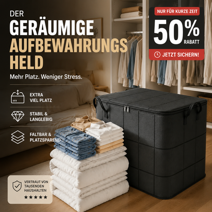 🧺📦Staubschutzhüllen für Bettdecken und Bettwäsche – großes Fassungsvermögen, strapazierfähiges Vliesmaterial und faltbar – ideal für die saisonale Aufbewahrung 🛏️