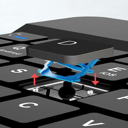 Kabellose Bluetooth-Tastatur mit Ledertasche für Samsung(Kostenloser Versand)