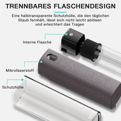 Lonbor® 2 in 1 Bildschirmreinigende Sprühflasche und Tuch