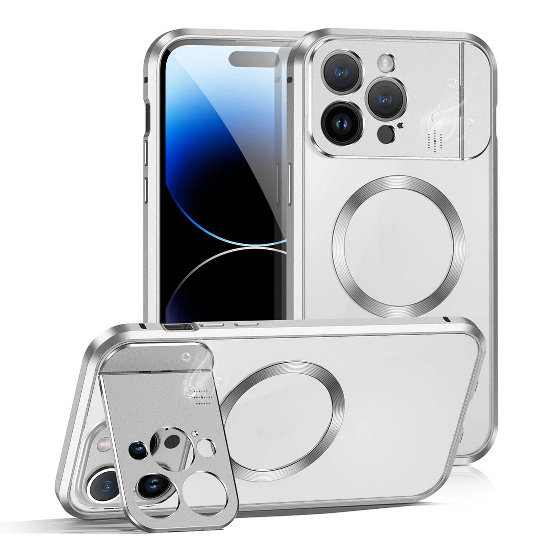 Geeignet für iPhone 14/13 Serie Magnetischer Klappständer Aromatherapie Handyhülle