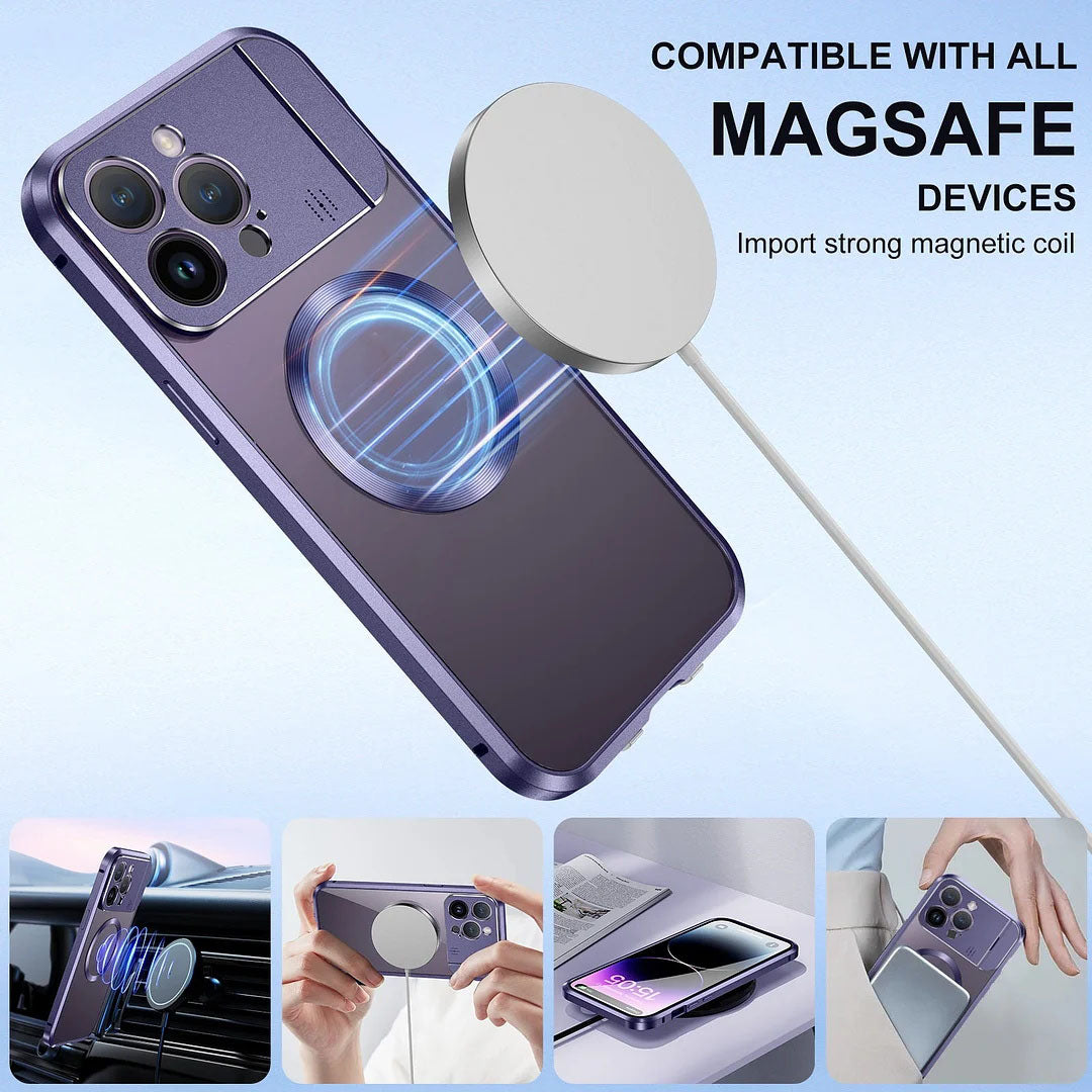 Geeignet für iPhone 14/13 Serie Magnetischer Klappständer Aromatherapie Handyhülle