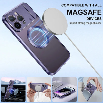 Geeignet für iPhone 14/13 Serie Magnetischer Klappständer Aromatherapie Handyhülle