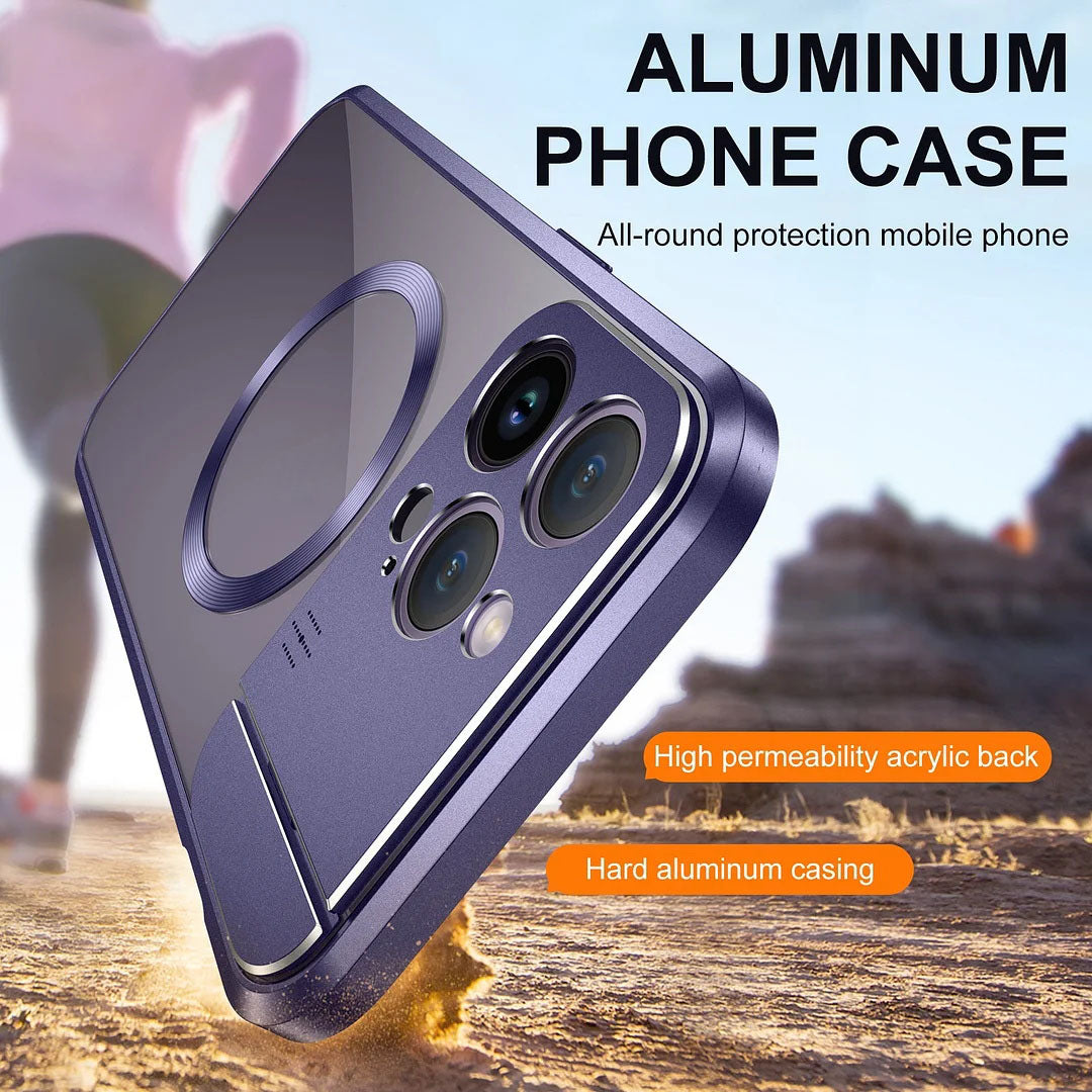 Geeignet für iPhone 14/13 Serie Magnetischer Klappständer Aromatherapie Handyhülle
