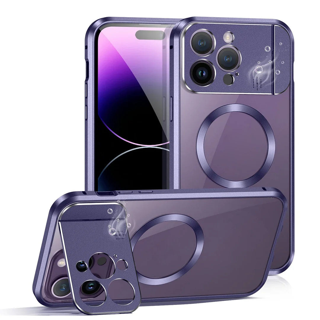 Geeignet für iPhone 14/13 Serie Magnetischer Klappständer Aromatherapie Handyhülle