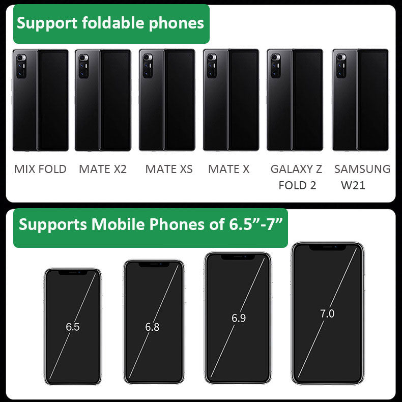 Erstaunlicher Autotelefonhalter Faltbarer Telefonständer für Samsung Galaxy Z Fold 3 5G