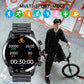 2024 NEUE SMARTWATCH BENUTZERDEFINIERTES ZIFFERBLATT, SPORT WASSERDICHT BLUETOOTH  ANRUF SMARTWATCH ECG+PPG