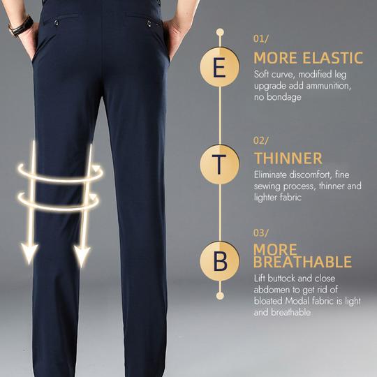 (Limitiertes Herbstangebot-50% Rabatt) Klassische Herrenhose mit hohem Stretchanteil