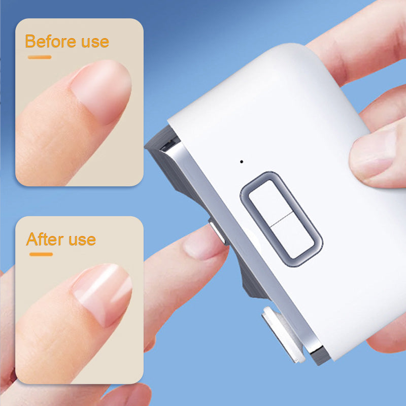 🎁✨Ideales Geschenk - Elektrischer Fußnagelknipser mit variabler Geschwindigkeit