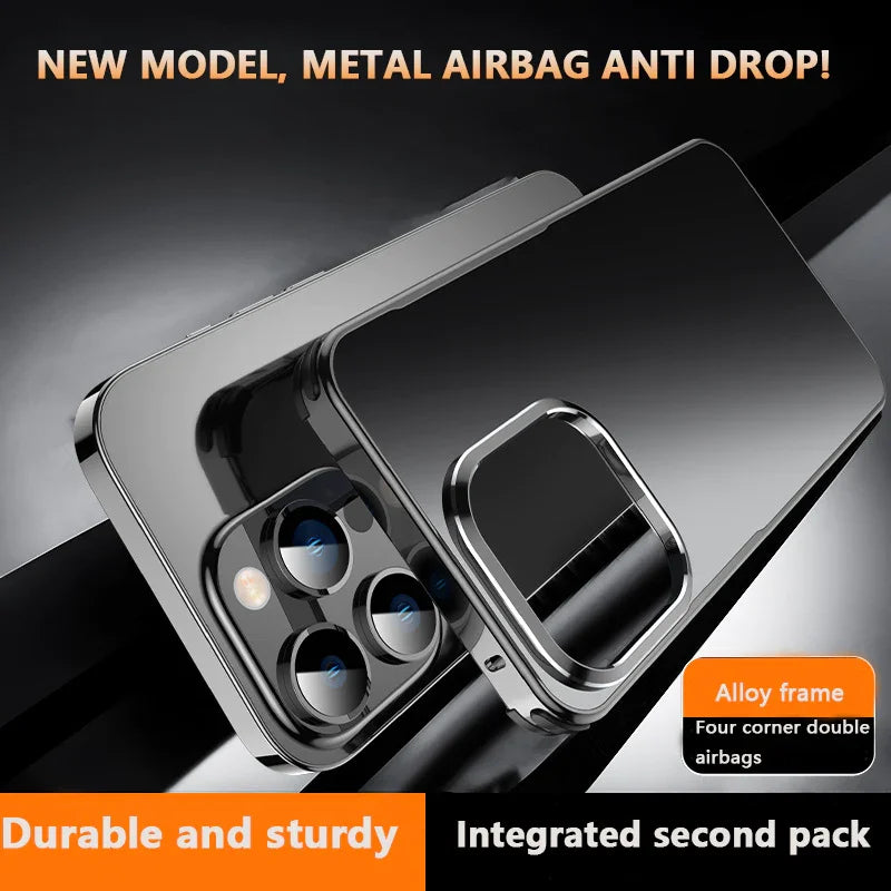 Suitable für iPhone 14/15 Serie Metall Anti Drop Telefon Fall【Kaufen Sie 2 und erhalten Sie kostenlosen Versand】