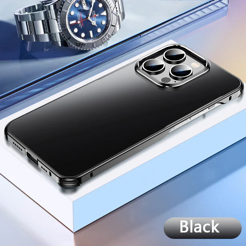 Suitable für iPhone 14/15 Serie Metall Anti Drop Telefon Fall【Kaufen Sie 2 und erhalten Sie kostenlosen Versand】