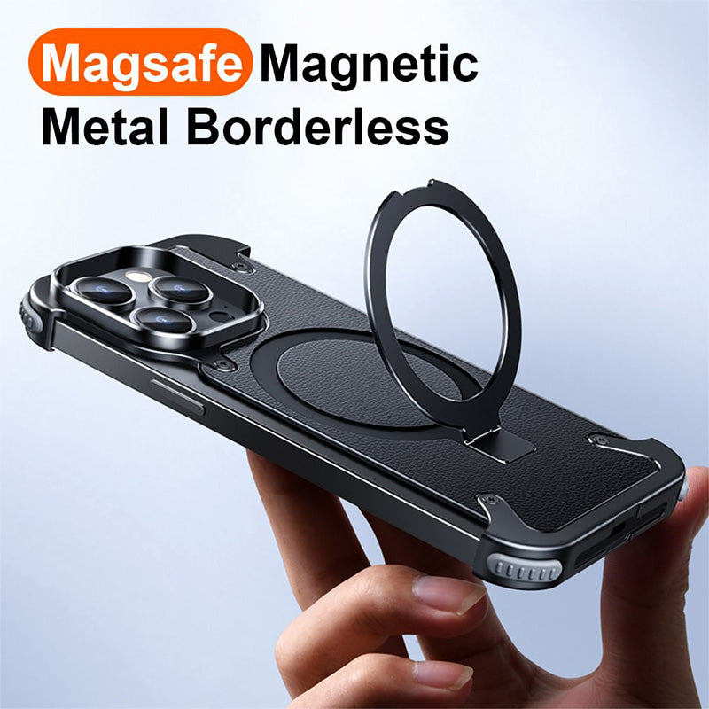 🎁[Bestes Geschenk für das Telefon] Magnetische Metall-Anti-Fall-Schutzhülle für das iPhone🎁