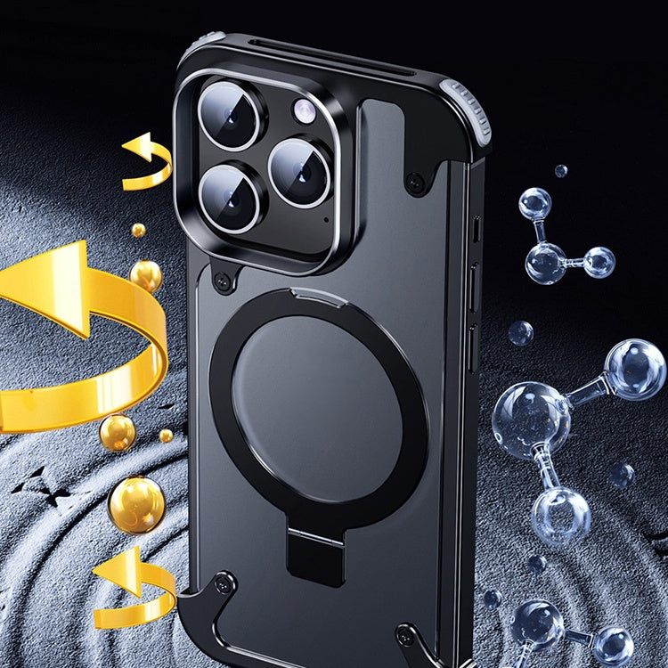 🎁[Bestes Geschenk für das Telefon] Magnetische Metall-Anti-Fall-Schutzhülle für das iPhone🎁