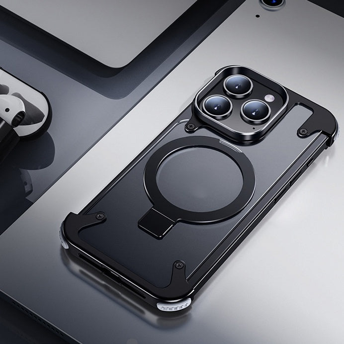 🎁[Bestes Geschenk für das Telefon] Magnetische Metall-Anti-Fall-Schutzhülle für das iPhone🎁