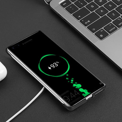 Ultradünne, einfarbige, rahmenlose magnetische Anziehungs-Handyhülle für Samsung